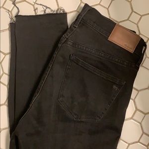 Madewell Distressed High Rise